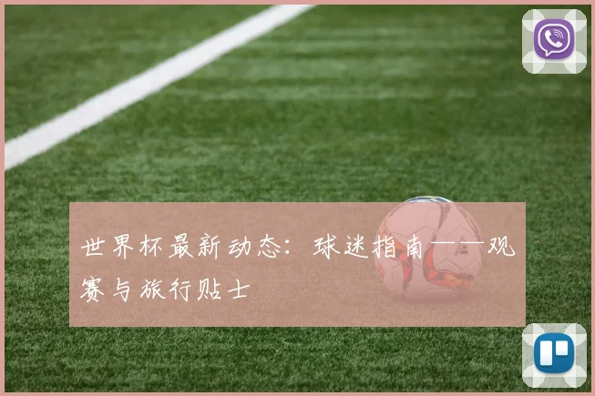 世界杯最新动态:球迷指南——观赛与旅行贴士