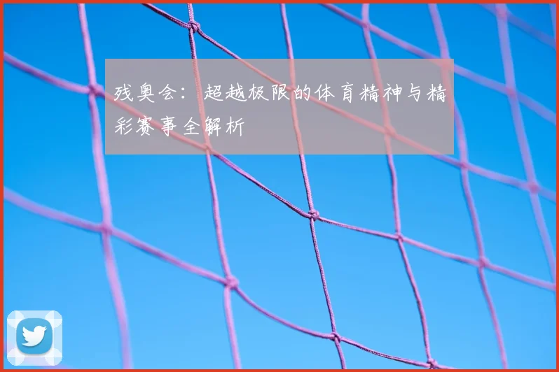残奥会:超越极限的体育精神与精彩赛事全解析